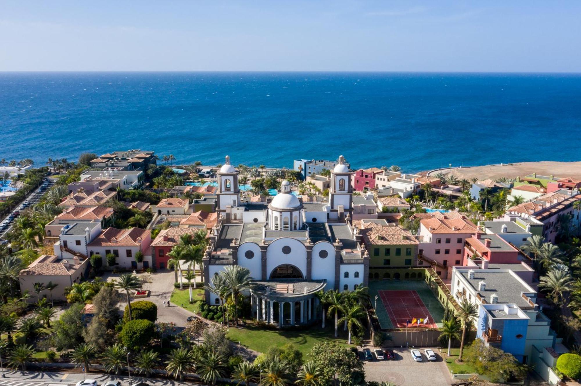 Lopesan Villa Del Conde Resort & Thalasso Meloneras Dış mekan fotoğraf Aerial view of the community
