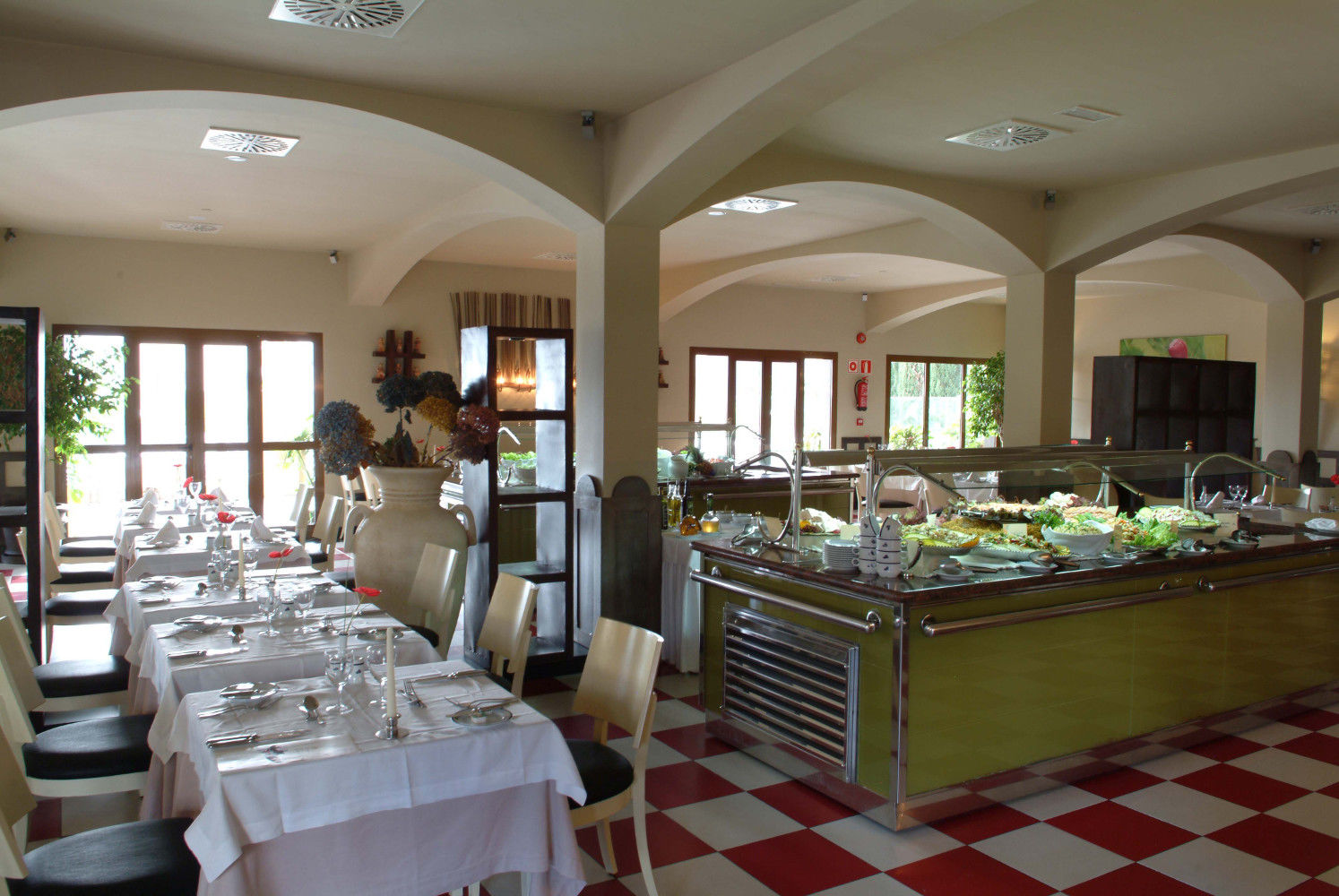 Lopesan Villa Del Conde Resort & Thalasso Meloneras Restoran fotoğraf Restaurant in the hotel
